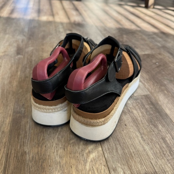 VANELI ERINNA Black Platform Sandals - Picture 4 of 10